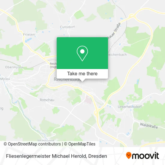 Карта Fliesenlegermeister Michael Herold