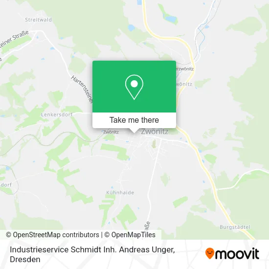 Карта Industrieservice Schmidt Inh. Andreas Unger