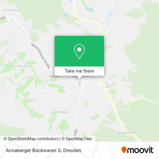Карта Annaberger Backwaren G