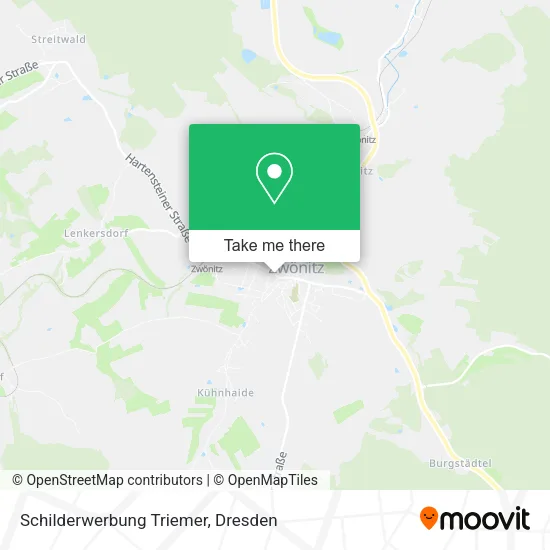 Карта Schilderwerbung Triemer
