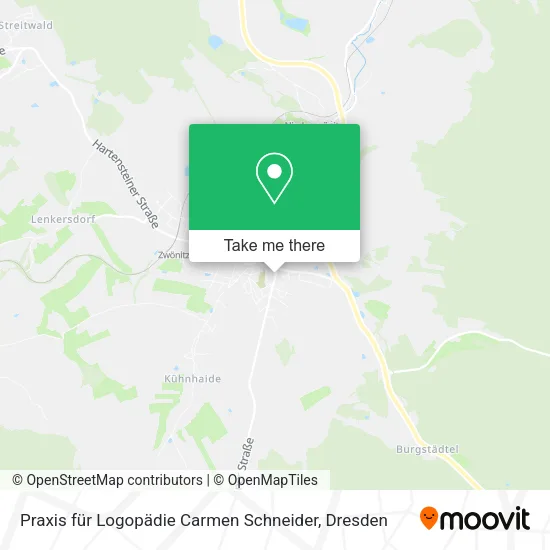 Карта Praxis für Logopädie Carmen Schneider