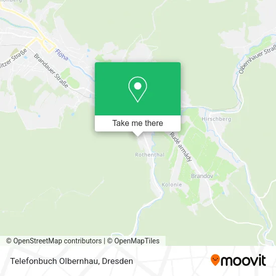 Карта Telefonbuch Olbernhau