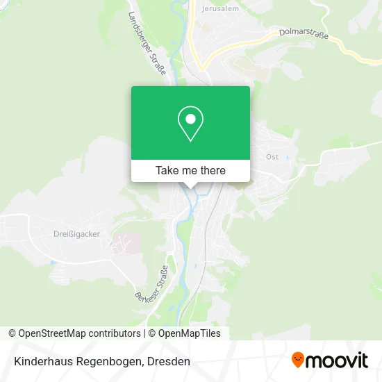 Карта Kinderhaus Regenbogen