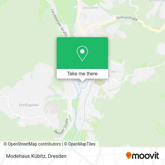 Карта Modehaus Kübitz