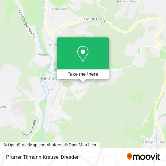 Карта Pfarrer Tilmann Krause