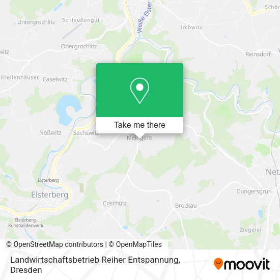 Карта Landwirtschaftsbetrieb Reiher Entspannung