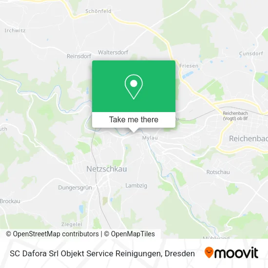 Карта SC Dafora Srl Objekt Service Reinigungen