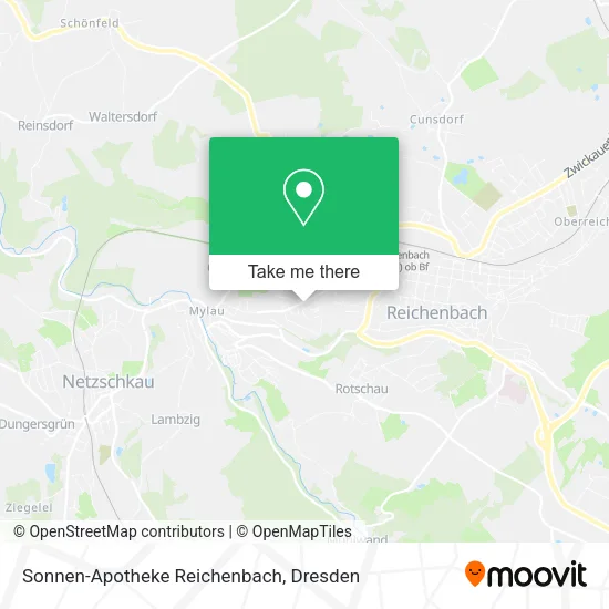 Sonnen-Apotheke Reichenbach map