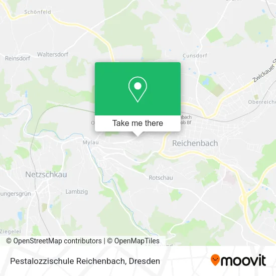 Карта Pestalozzischule Reichenbach