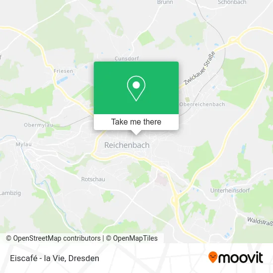 Карта Eiscafé - la Vie