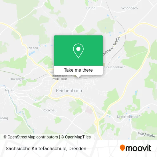 Карта Sächsische Kältefachschule