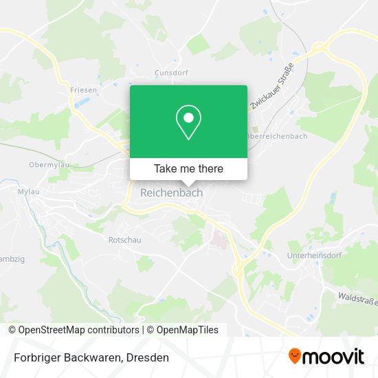 Карта Forbriger Backwaren