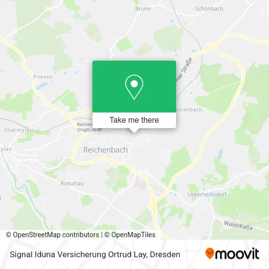 Карта Signal Iduna Versicherung Ortrud Lay
