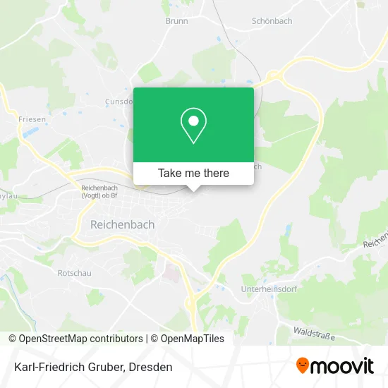 Карта Karl-Friedrich Gruber