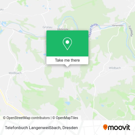 Карта Telefonbuch Langenweißbach