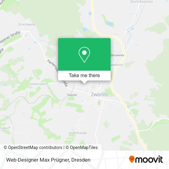 Карта Web-Designer Max Prügner