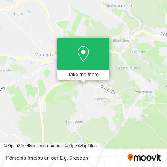 Карта Pörschis Imbiss an der Elg
