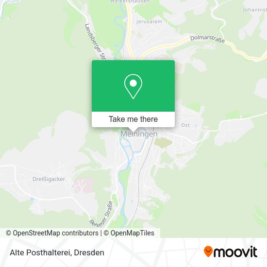 Карта Alte Posthalterei