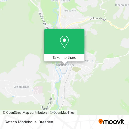 Карта Retsch Modehaus