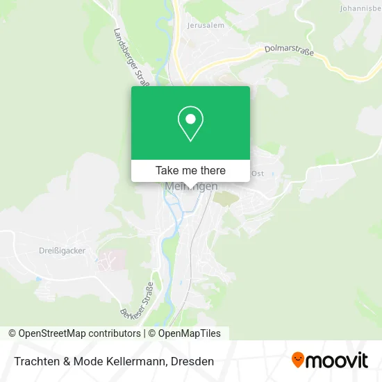 Карта Trachten & Mode Kellermann