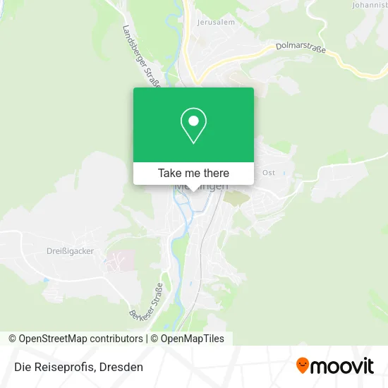 Карта Die Reiseprofis