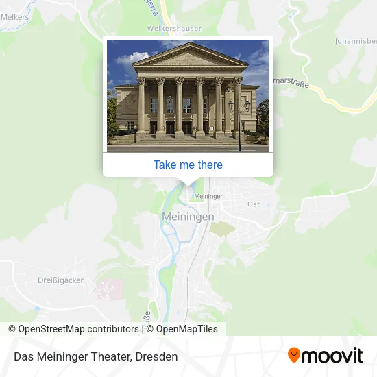 Карта Das Meininger Theater