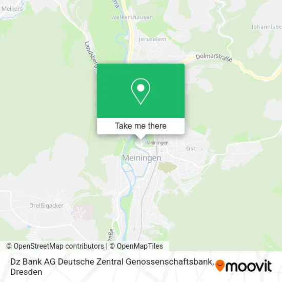 Карта Dz Bank AG Deutsche Zentral Genossenschaftsbank