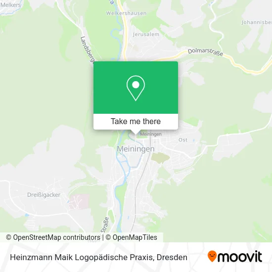 Карта Heinzmann Maik Logopädische Praxis