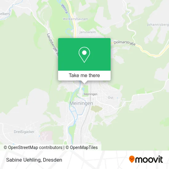 Карта Sabine Uehling