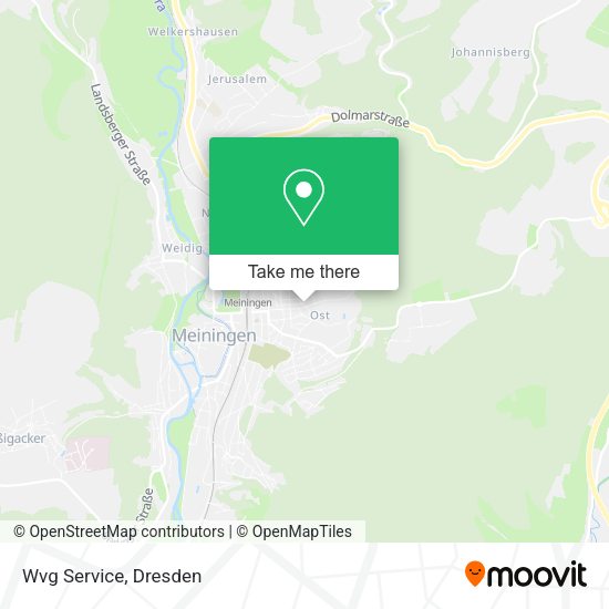 Карта Wvg Service