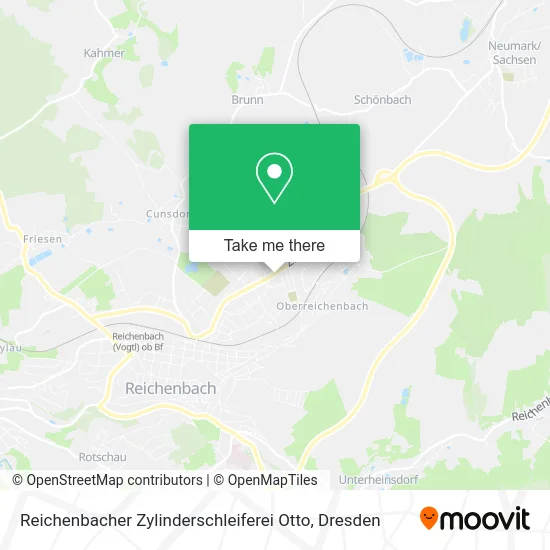 Карта Reichenbacher Zylinderschleiferei Otto