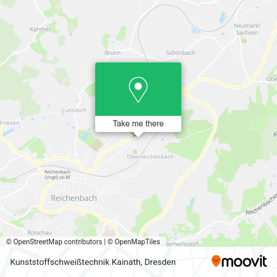 Карта Kunststoffschweißtechnik Kainath