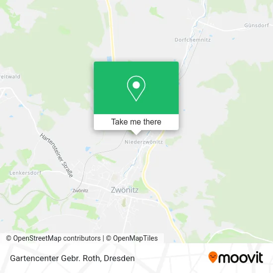 Карта Gartencenter Gebr. Roth