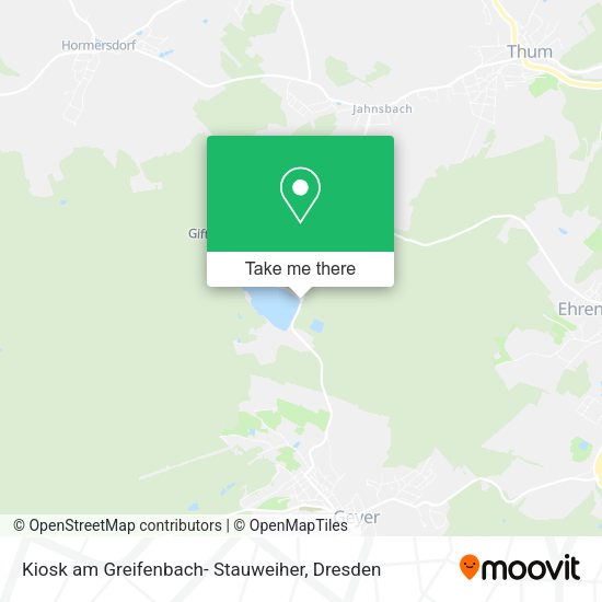 Карта Kiosk am Greifenbach- Stauweiher