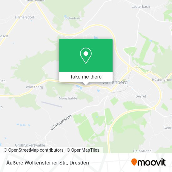 Карта Äußere Wolkensteiner Str.