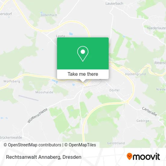Карта Rechtsanwalt Annaberg
