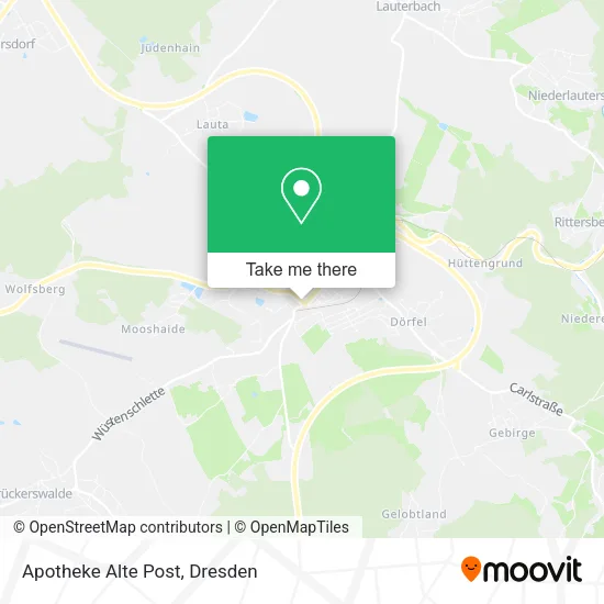 Карта Apotheke Alte Post