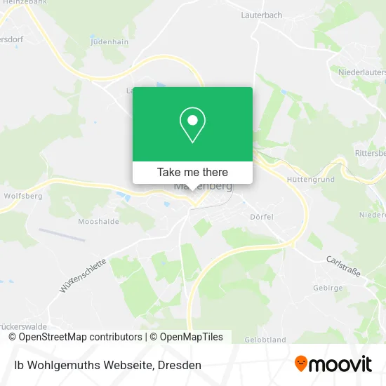 Карта Ib Wohlgemuths Webseite
