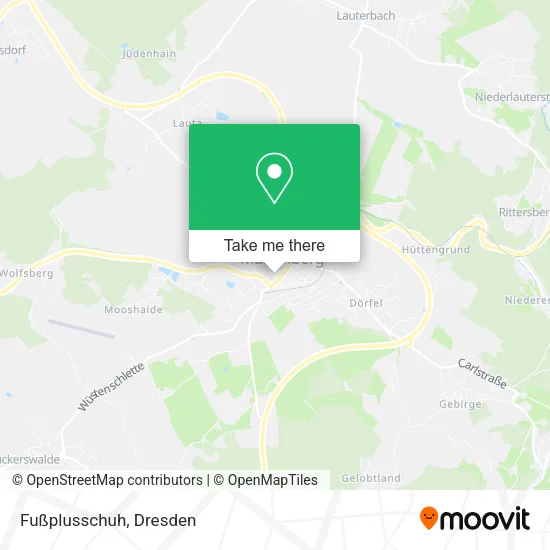 Карта Fußplusschuh