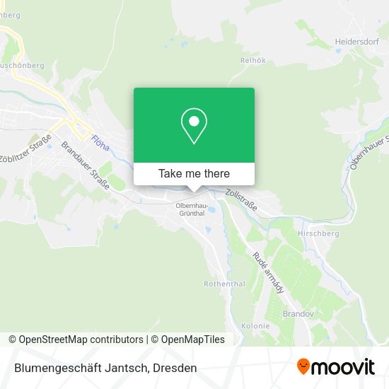 Карта Blumengeschäft Jantsch