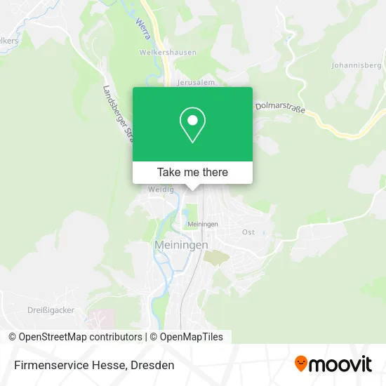 Карта Firmenservice Hesse