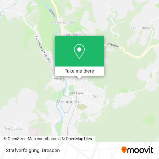 Карта Strafverfolgung