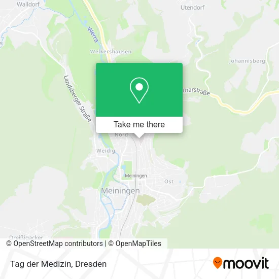 Карта Tag der Medizin