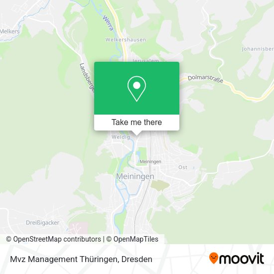 Карта Mvz Management Thüringen