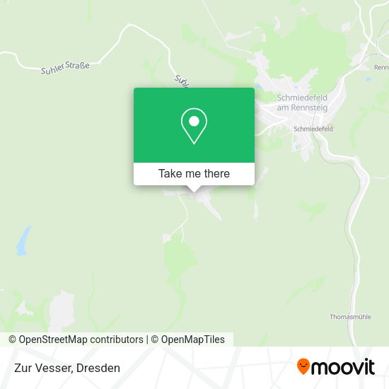 Карта Zur Vesser