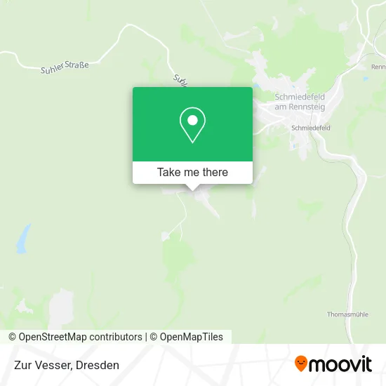 Карта Zur Vesser