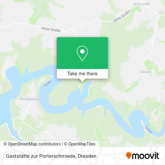 Карта Gaststätte zur Porterschmiede