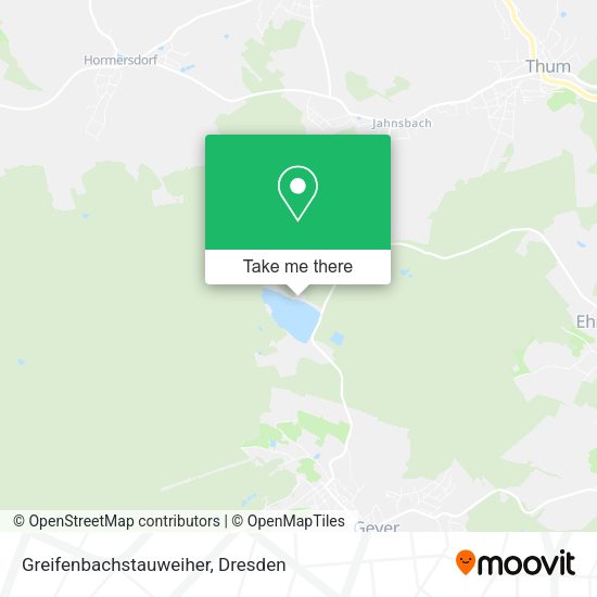 Карта Greifenbachstauweiher