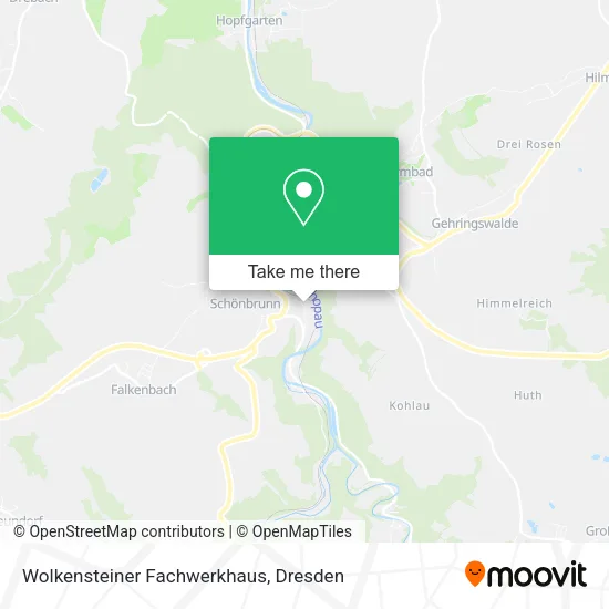 Карта Wolkensteiner Fachwerkhaus