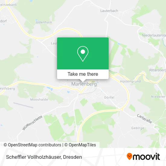 Карта Scheffler Vollholzhäuser